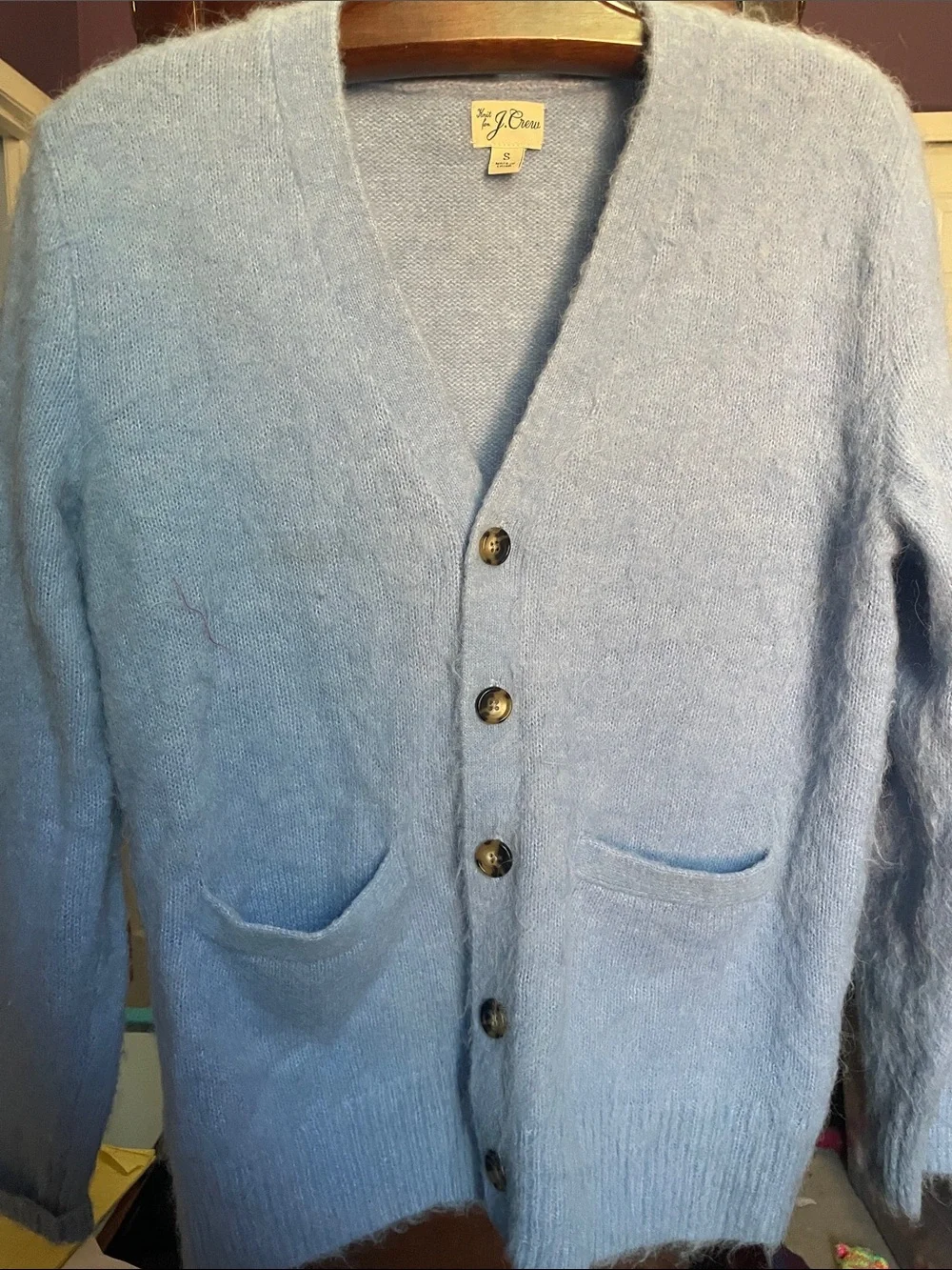 J CREW ALPACA CARDIGAN